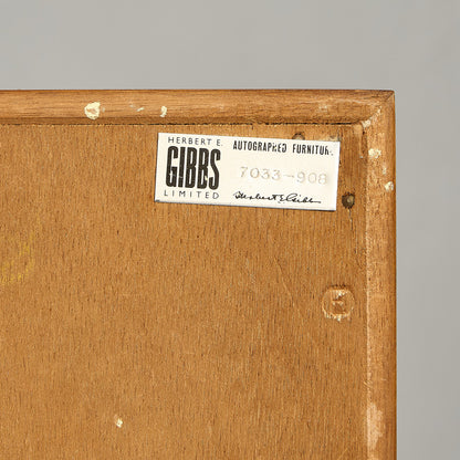 ヴィンテージ ガラスキャビネット