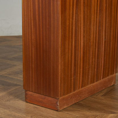 モーリス オブ グラスゴー Morris of Glasgow Cumbrae ヴィンテージ ナロー ガラス ブックケース 食器棚 #94361