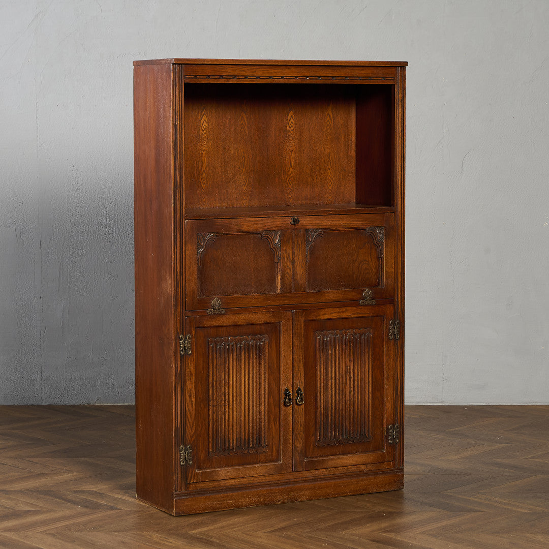 Old Charm オーク材 ビューローブックケース #96677 – camori