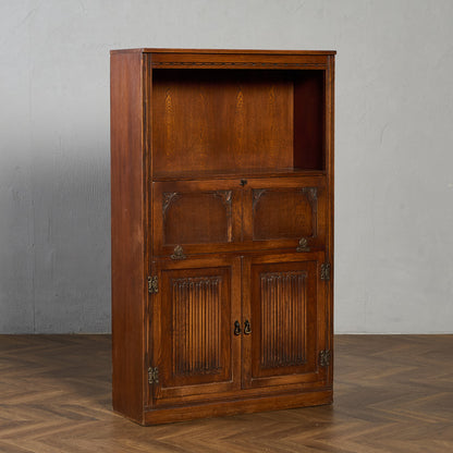 Old Charm オーク材 ビューローブックケース