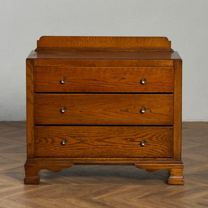 英国 クラシック 3段 チェスト #90079