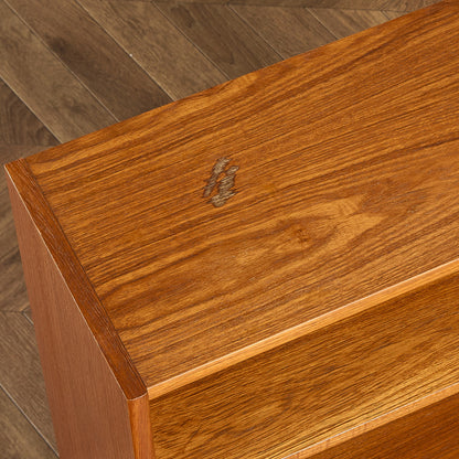 イギリス ヴィンテージ オープン ブックシェルフ 本棚 #91881