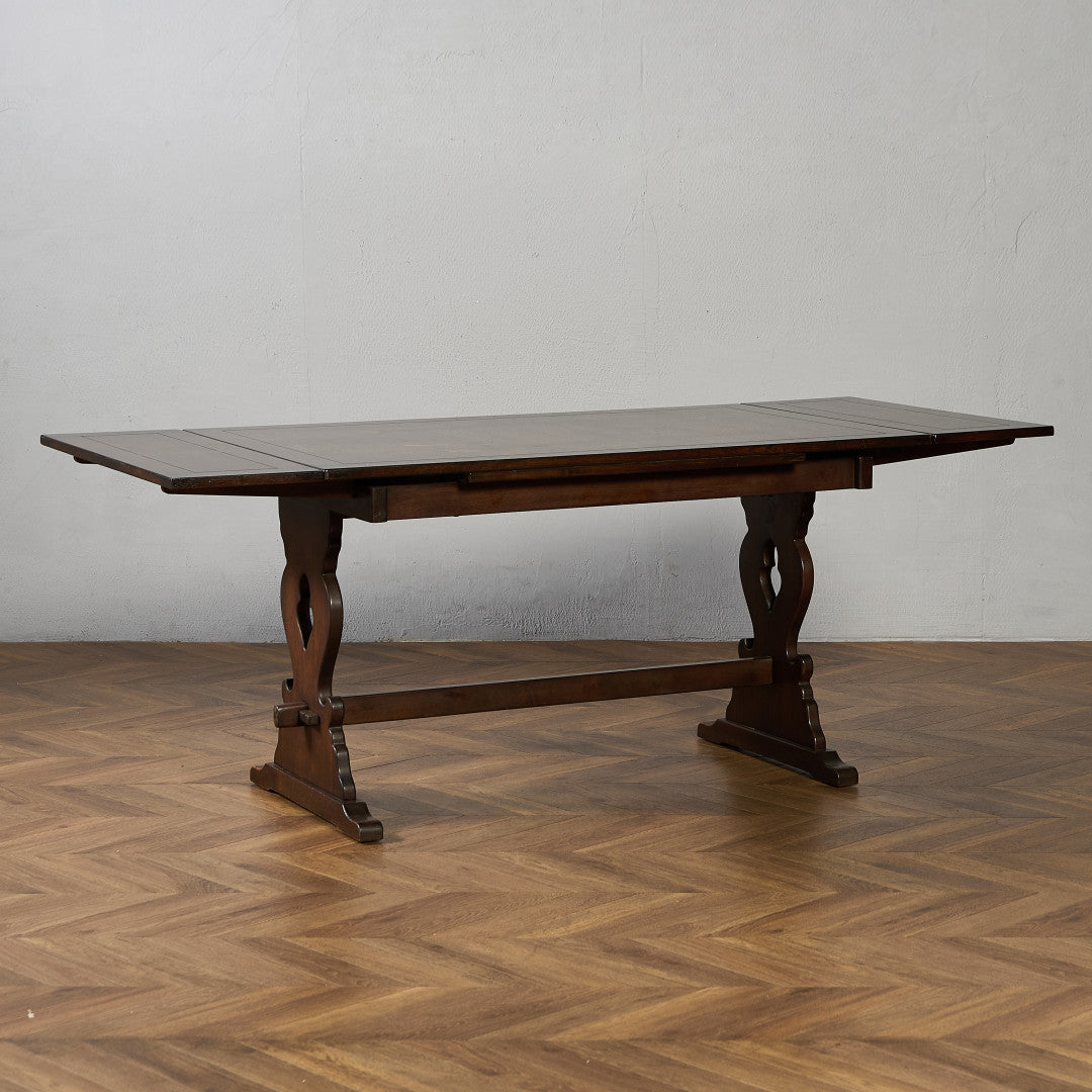 英国 クラシック ドローリーフ ダイニングテーブル