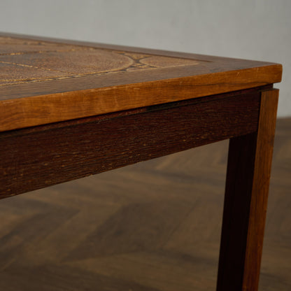 デンマーク ヴィンテージ タイルトップ コーヒーテーブル