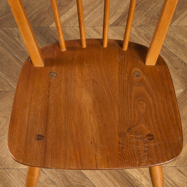 アーコール ERCOL ヴィンテージ 4本 スポーク フープバックチェア