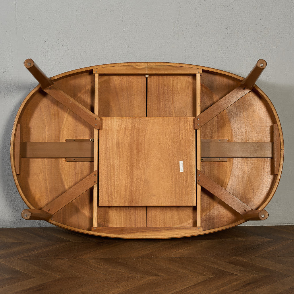 エクステンション オーバル ダイニングテーブル