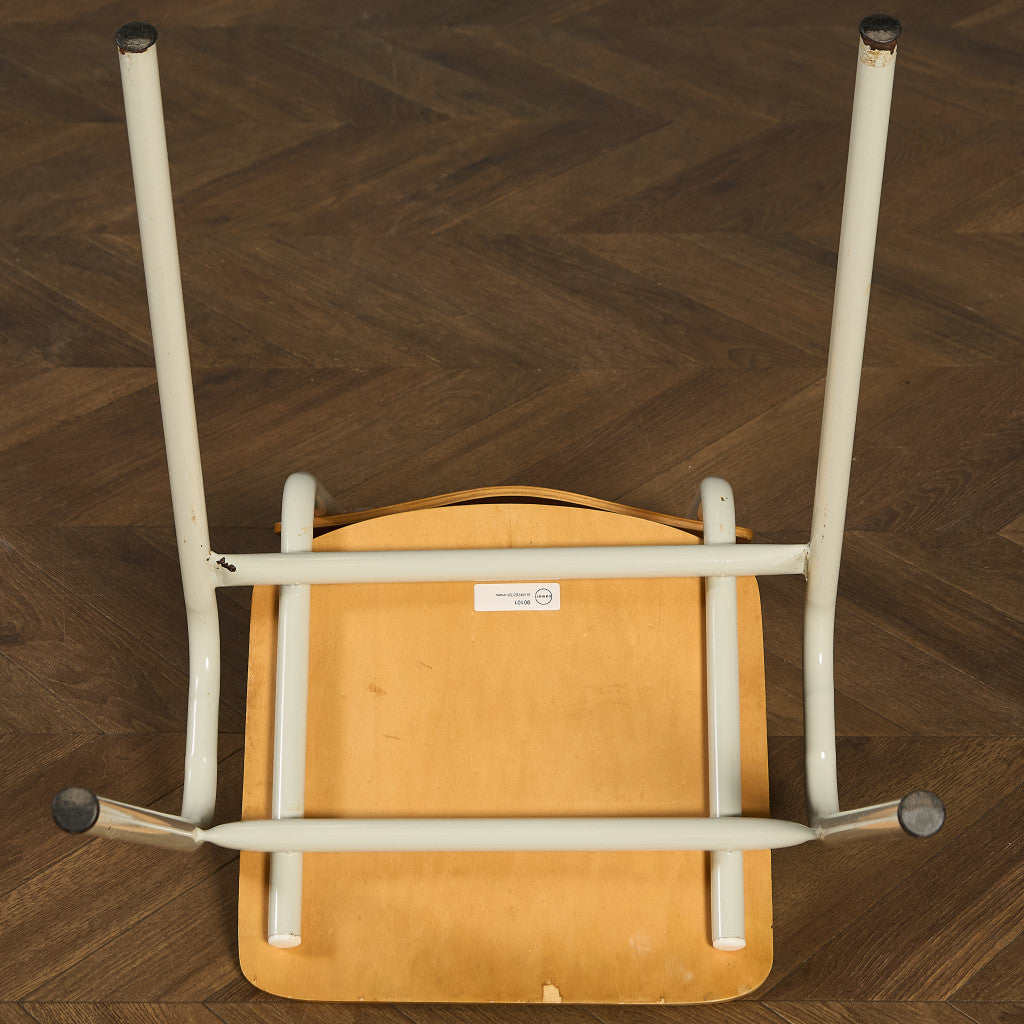 イギリス ヴィンテージ スタッキング スクールチェア #90101