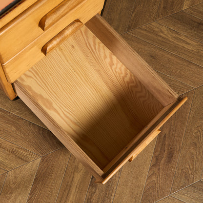 オランダヴィンテージ 片袖デスク