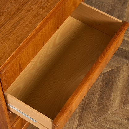 英国 ヴィンテージ 4段 チェスト #90033