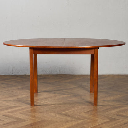 英国 ヴィンテージ オーバル ロング ダイニングテーブル #94160