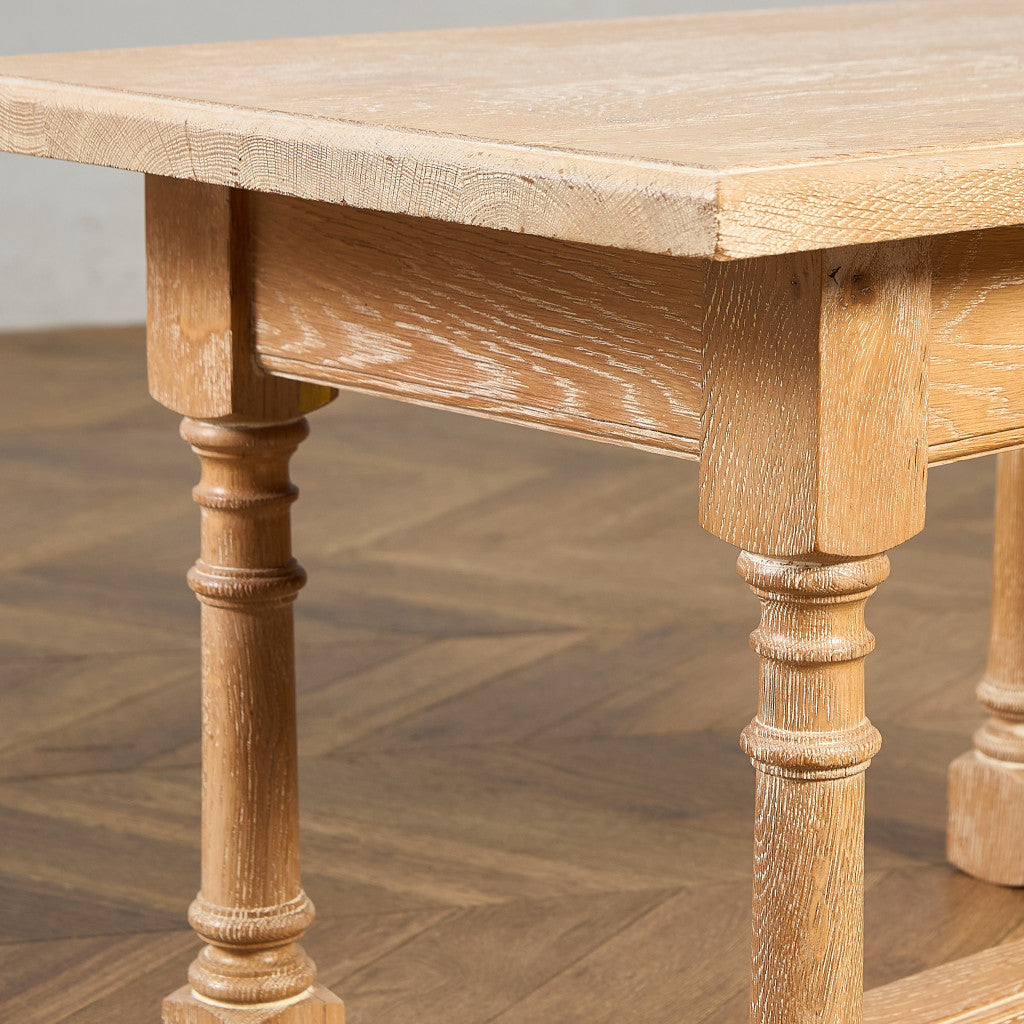 英国 クラシック ライムド オーク センターテーブル コーヒーテーブル