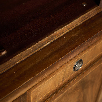 英国 クラシック エドワーディアン 様式 ブックケース カップボード