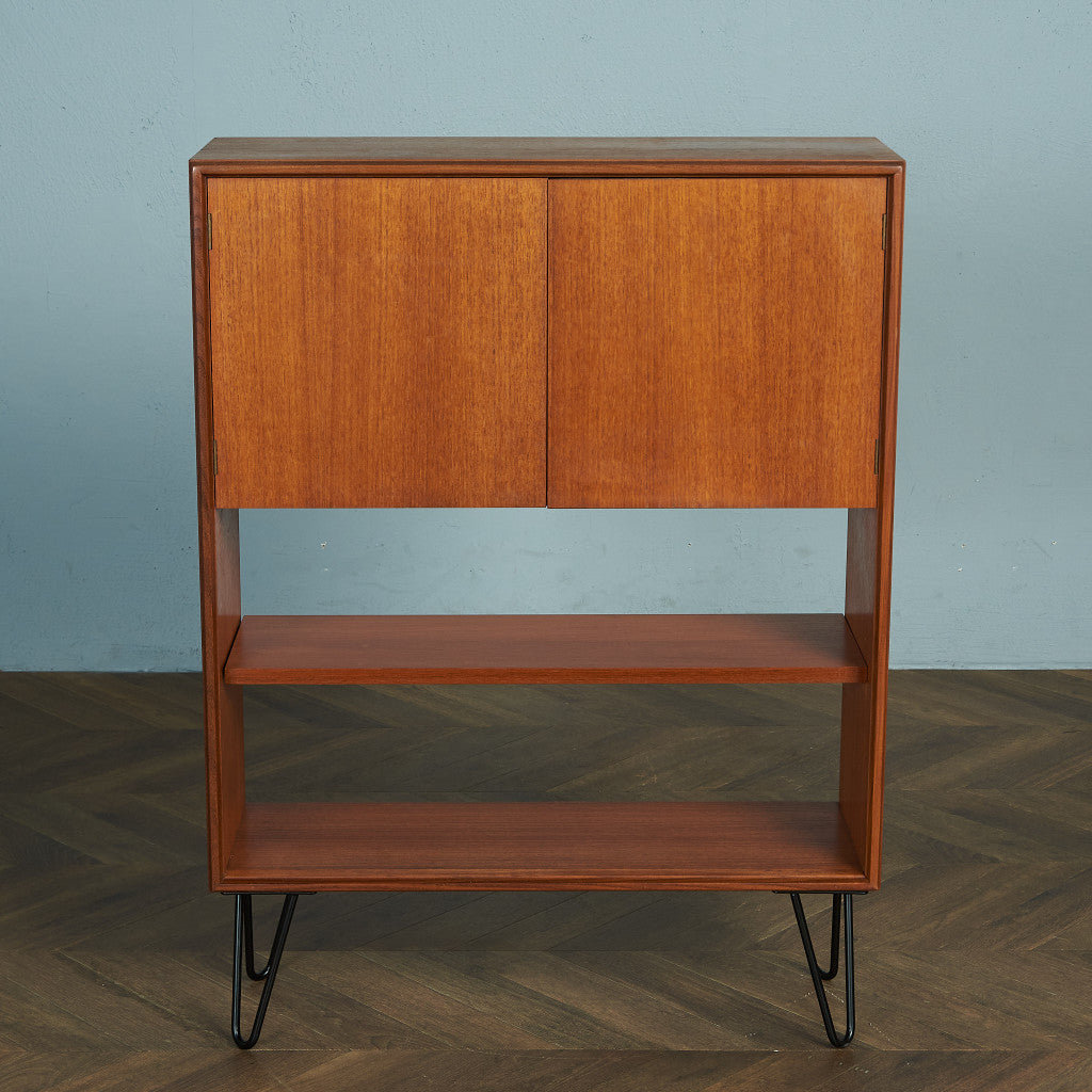 Form FIVE ヴィンテージ ブックケース / カスタム アイアンヘアピンレッグ