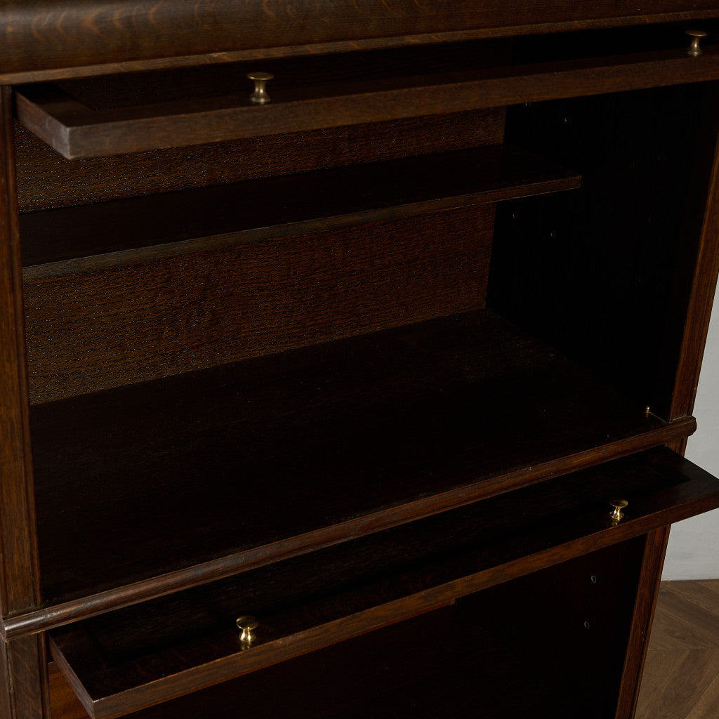 英国 クラシック スタッキングブックケース