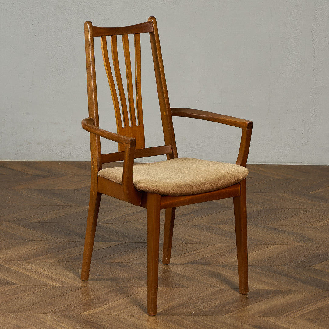 英国 ヴィンテージ アームチェア ダイニングチェア