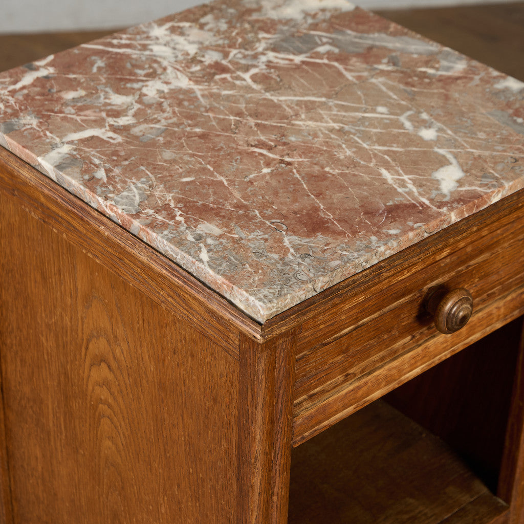 英国 クラシック 大理石 サイドキャビネット #97017