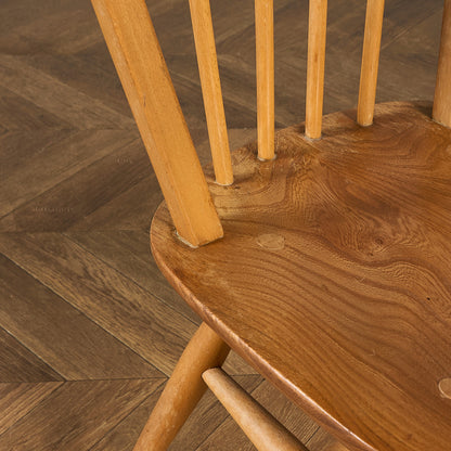 ヴィンテージ 4本 スポーク フープバックチェア