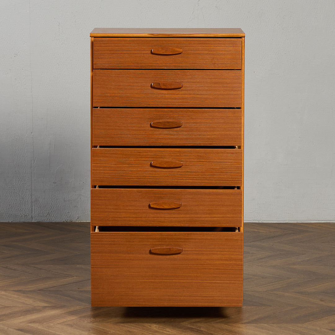 ヴィンテージ 6段チェスト