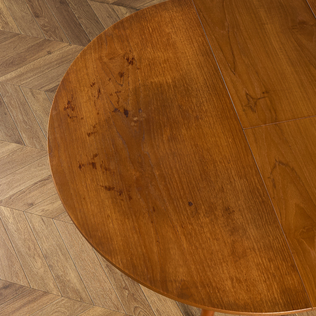 英国 ヴィンテージ ラウンド ダイニングテーブル