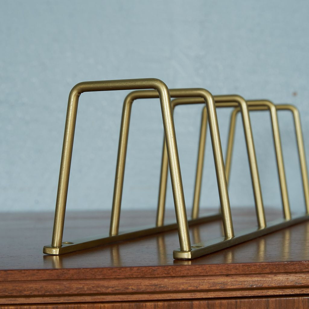 ブックスタンド アンティークゴールド