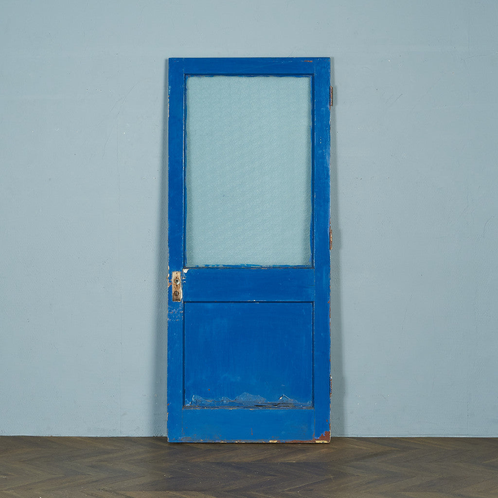 英国アンティーク ペインテッド ウッドドア