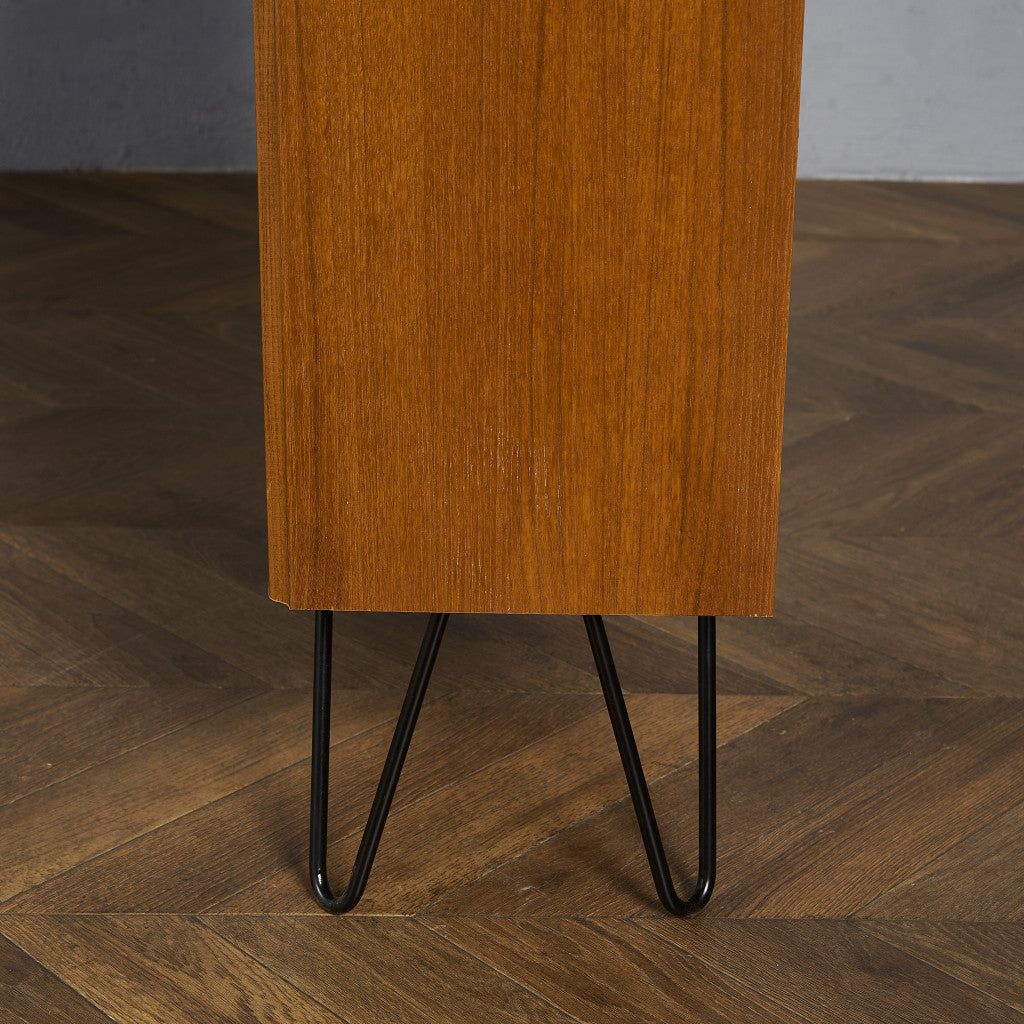 Form FIVE ヴィンテージ ブックケース (カスタム アイアン ヘアピンレッグ)