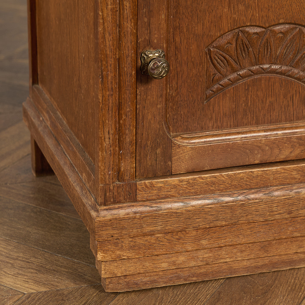 英国 クラシック 大理石 サイドキャビネット #97017