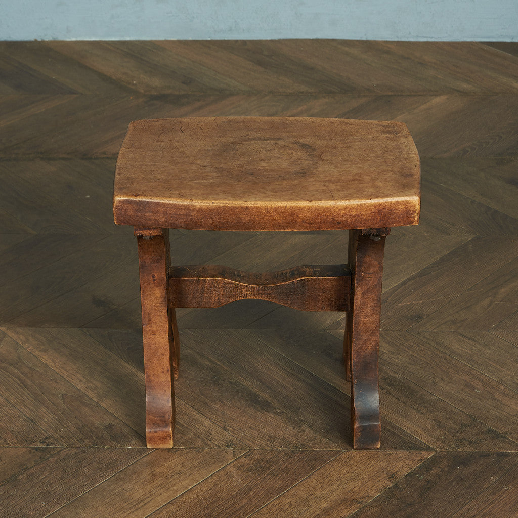 British antique milking stool #81722