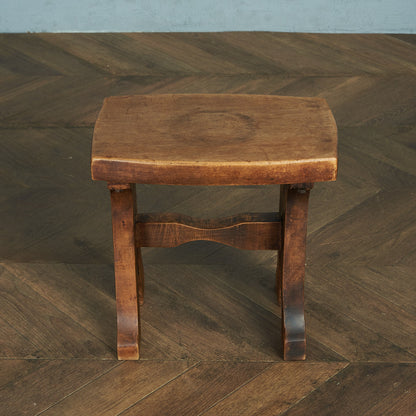 British antique milking stool #81722