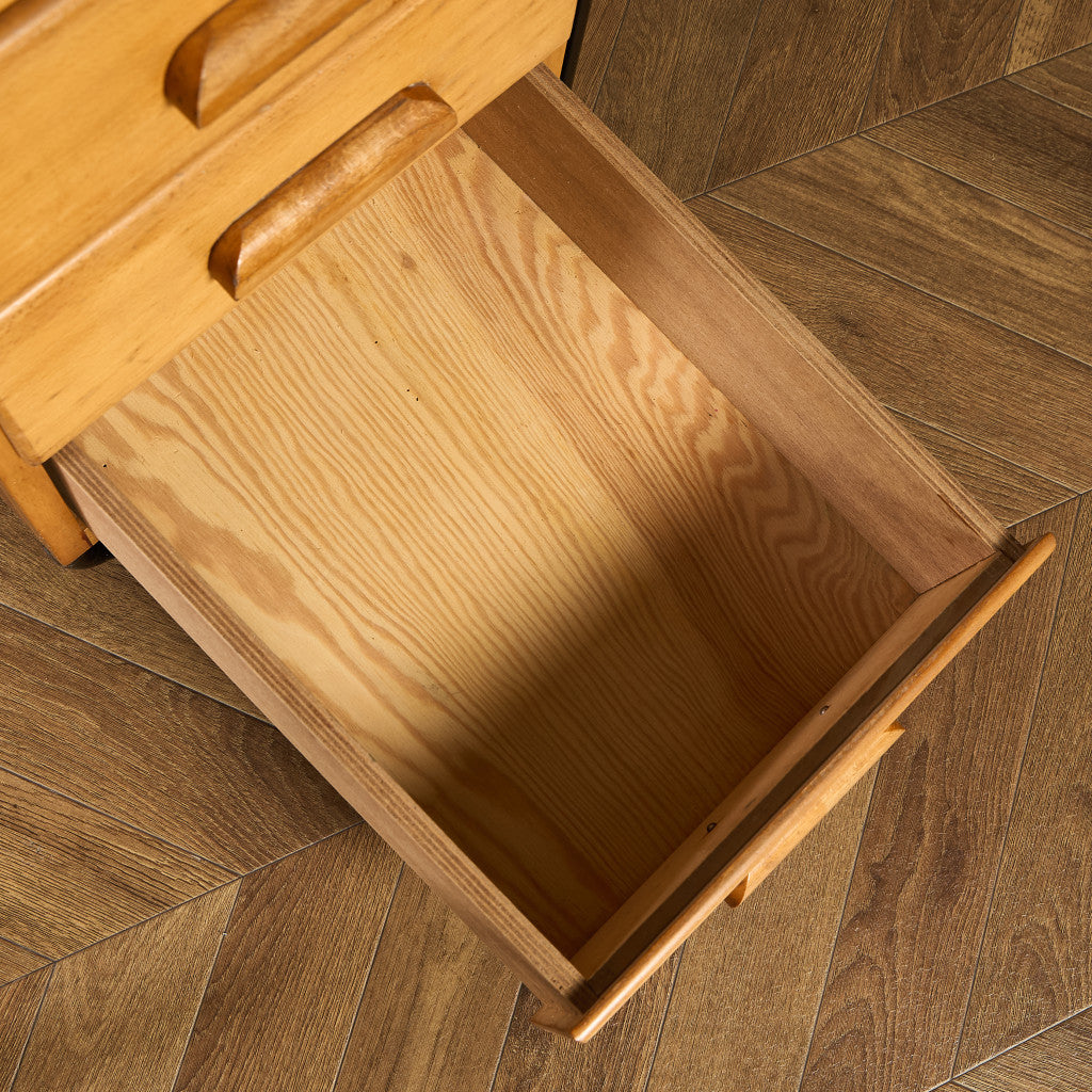 オランダヴィンテージ 片袖デスク