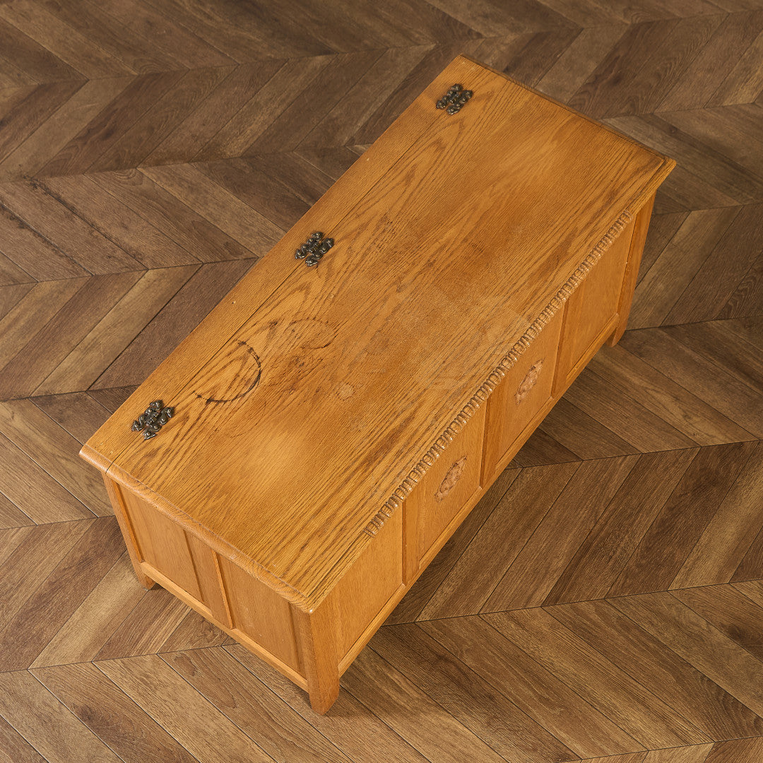 英国 クラシック オーク材 ブランケットボックス #97969 – camori