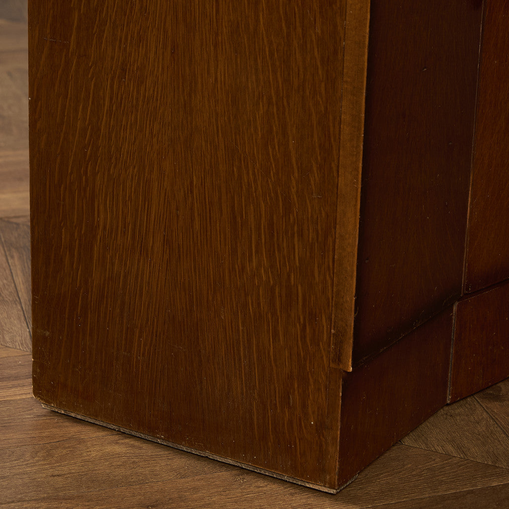 英国 クラシック ガラス ブックケース 食器棚