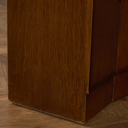 英国 クラシック ガラス ブックケース 食器棚