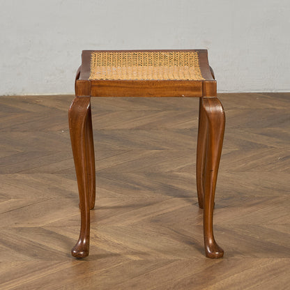 ヴィンテージ ラタン スツール