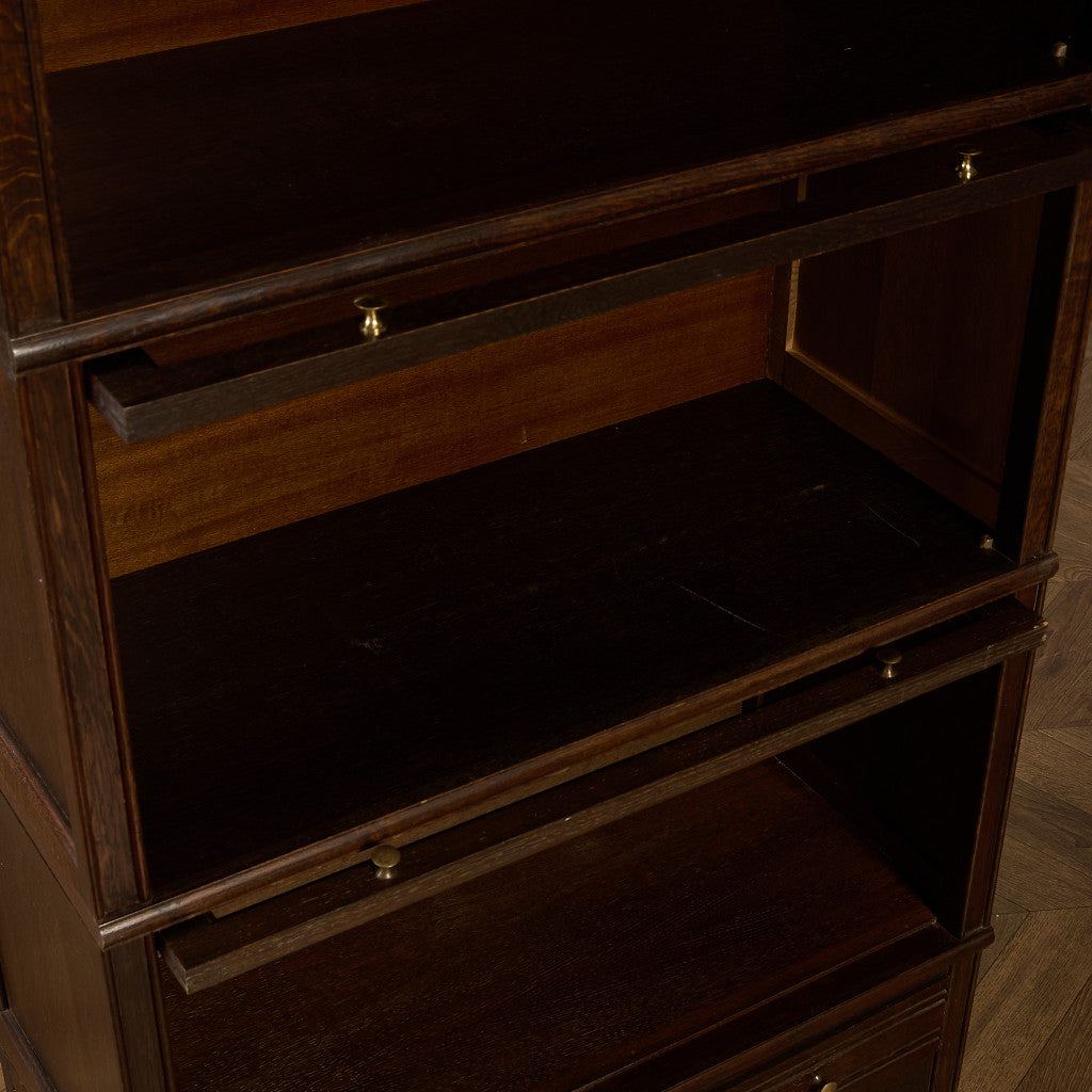 英国 クラシック スタッキングブックケース