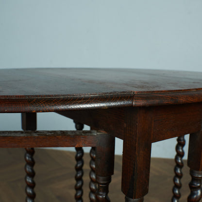 Antique British Drop Leaf Gateleg Table #79340