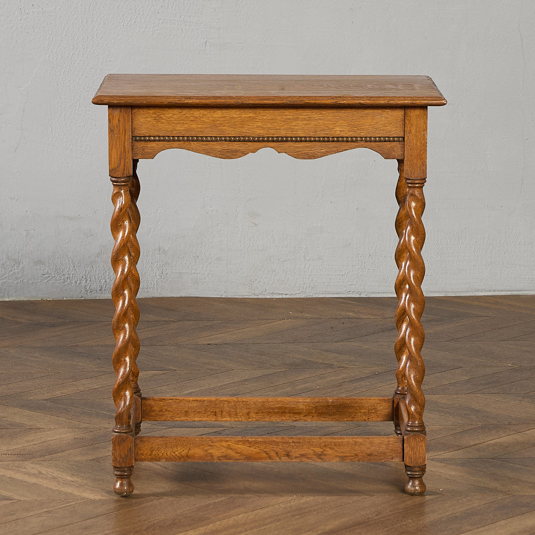 英国 クラシック バーリーシュガーツイスト サイドテーブル #97351