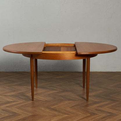 エクステンション ラウンド ダイニングテーブル