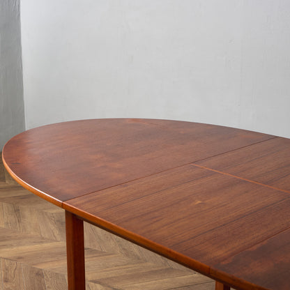 英国 ヴィンテージ オーバル ロング ダイニングテーブル #94160