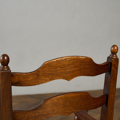 英国 クラシック ラダーバック アームチェア