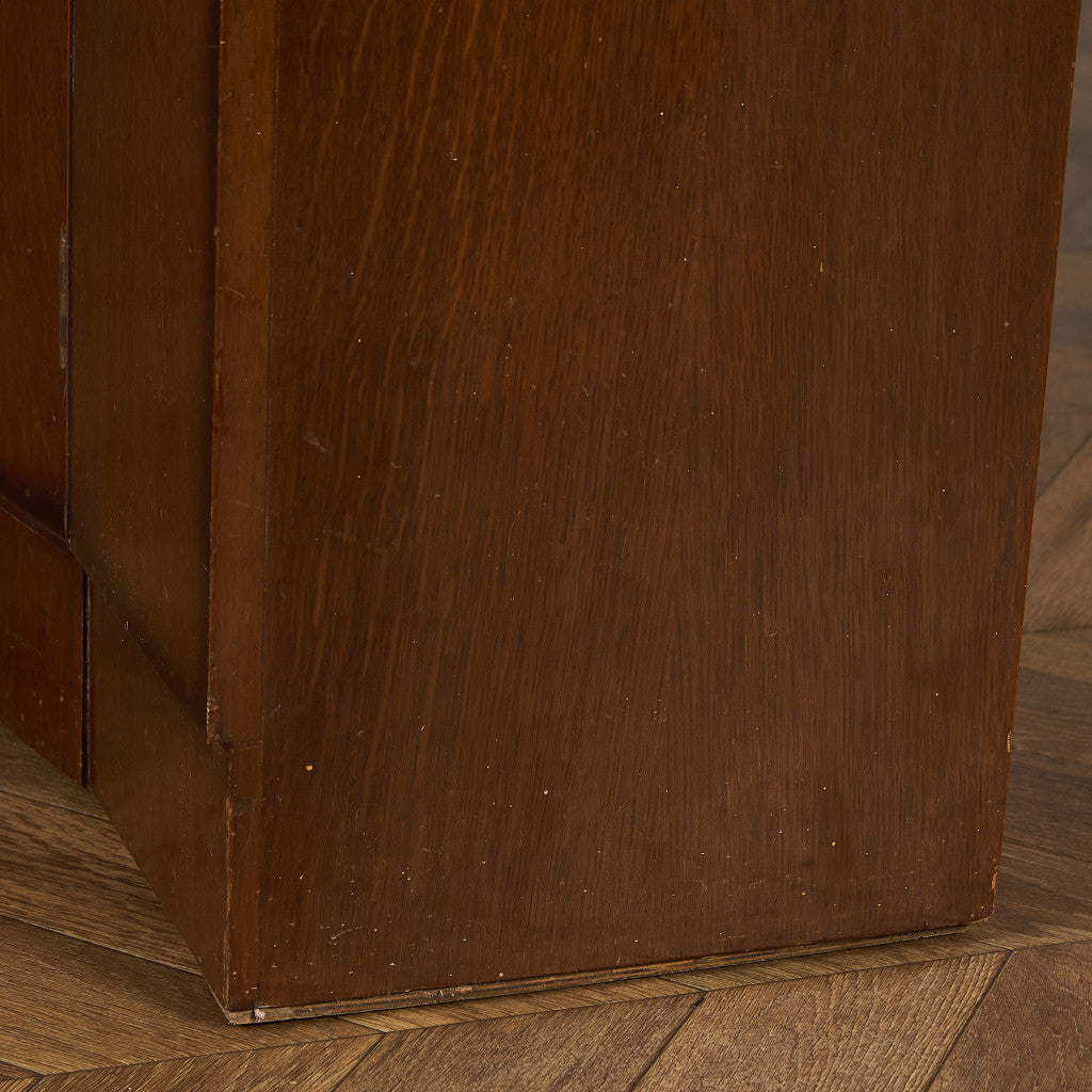 英国 クラシック ガラス ブックケース 食器棚