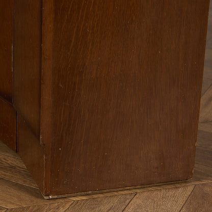 英国 クラシック ガラス ブックケース 食器棚