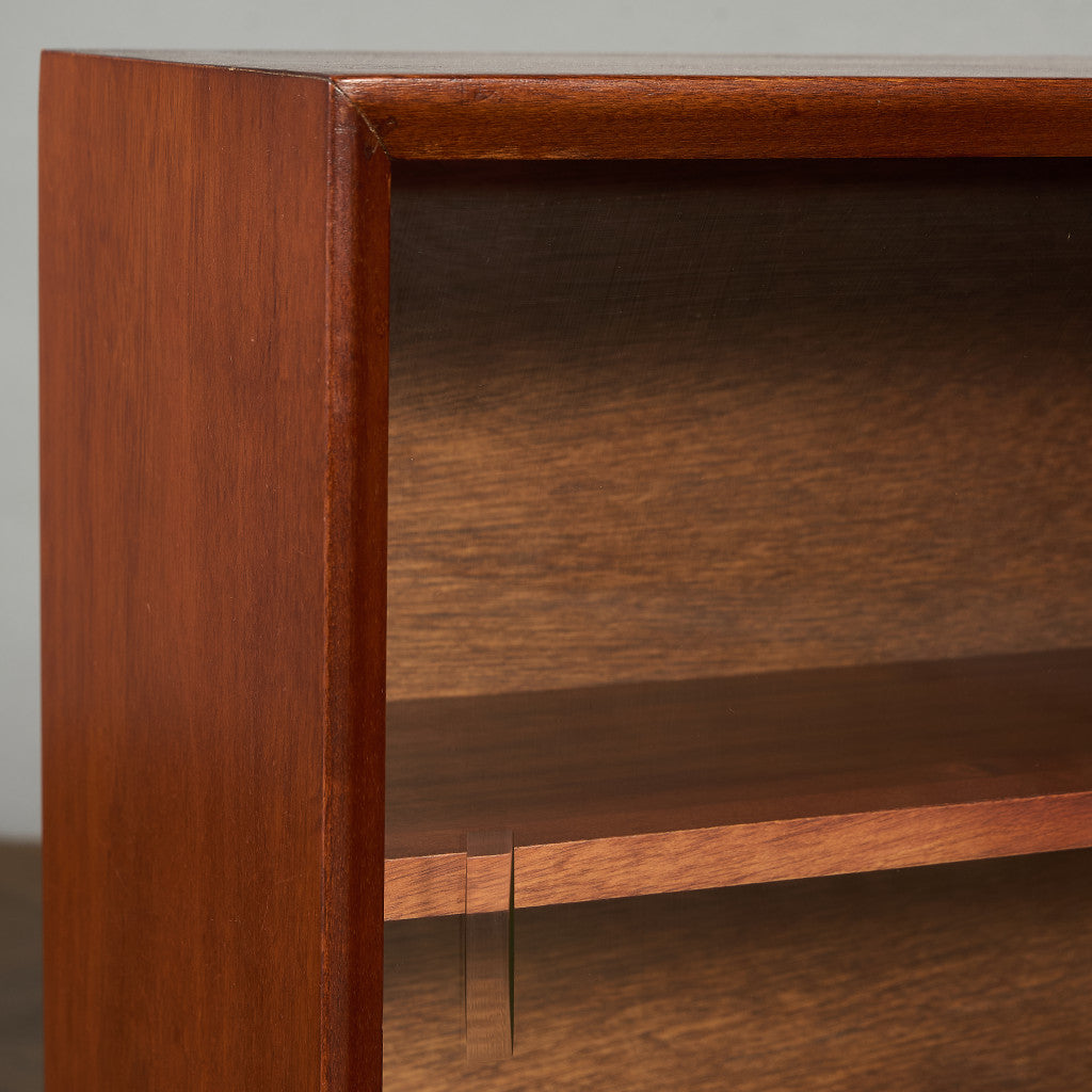 英国 ヴィンテージ ガラス キャビネット