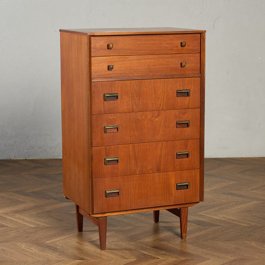 ヴィンテージ 6段 トールチェスト