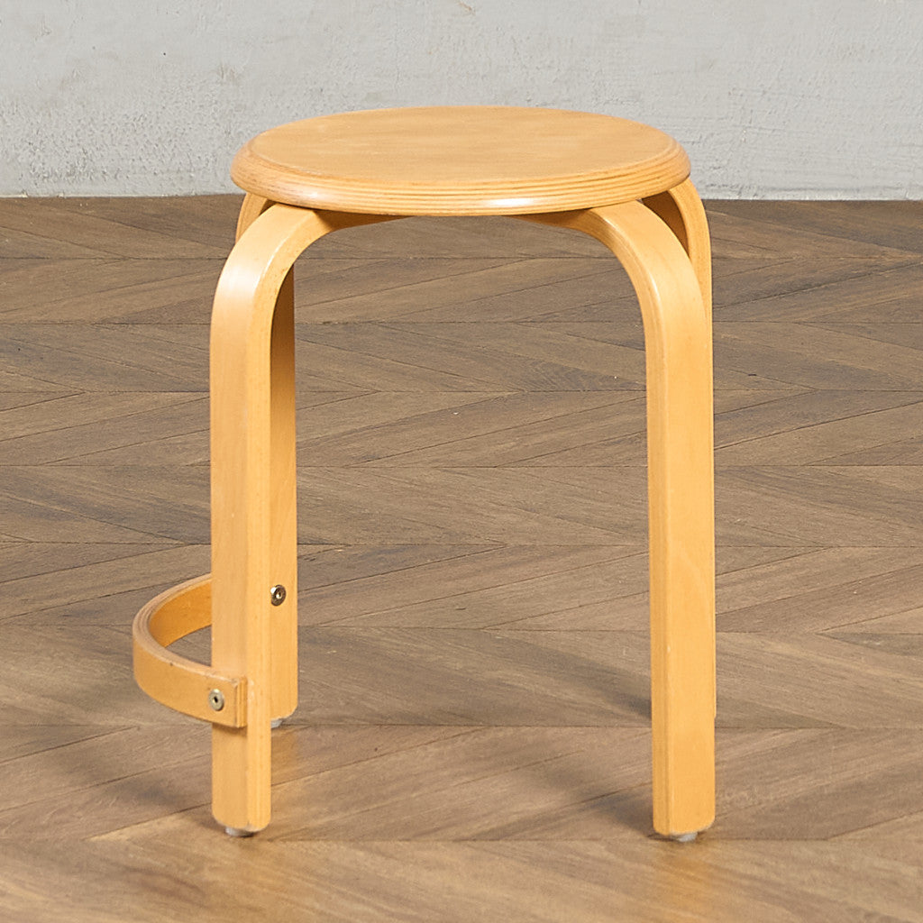 デンマーク LEIKA ヴィンテージ ベントウッド スツール