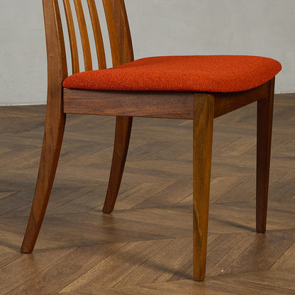 スラットバックチェア 座面張替え済み