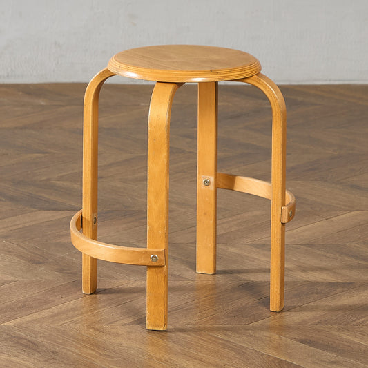 デンマーク LEIKA ヴィンテージ ベントウッド スツール