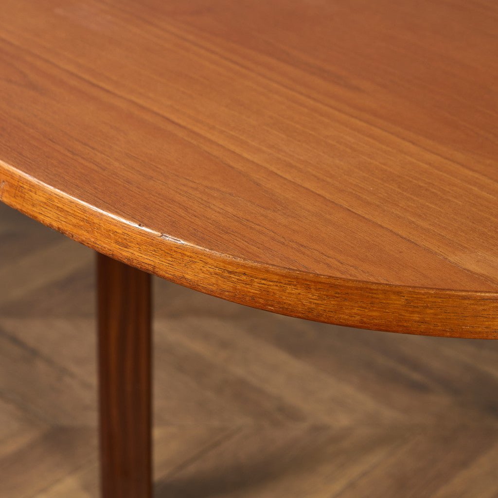 ヴィンテージ エクステンション オーバル ロング ダイニングテーブル