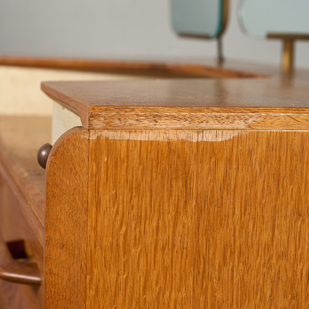 Chinese white ヴィンテージ ドレッシングチェスト ドレッサー 初期ゴールドラベル