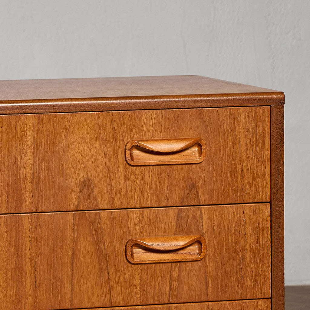 ジープラン G-PLAN Fresco 3段チェスト カスタム アイアン ヘアピンレッグ #95488